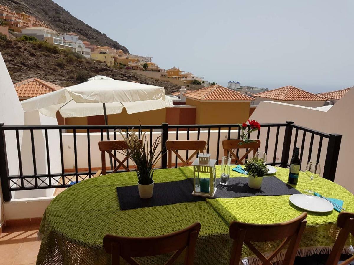 Villa Roque Del Conde With Fantastic Sea View, Terrace, Pool, Wifi, Sat-Tv, Garage Costa Adeje  Exterior foto