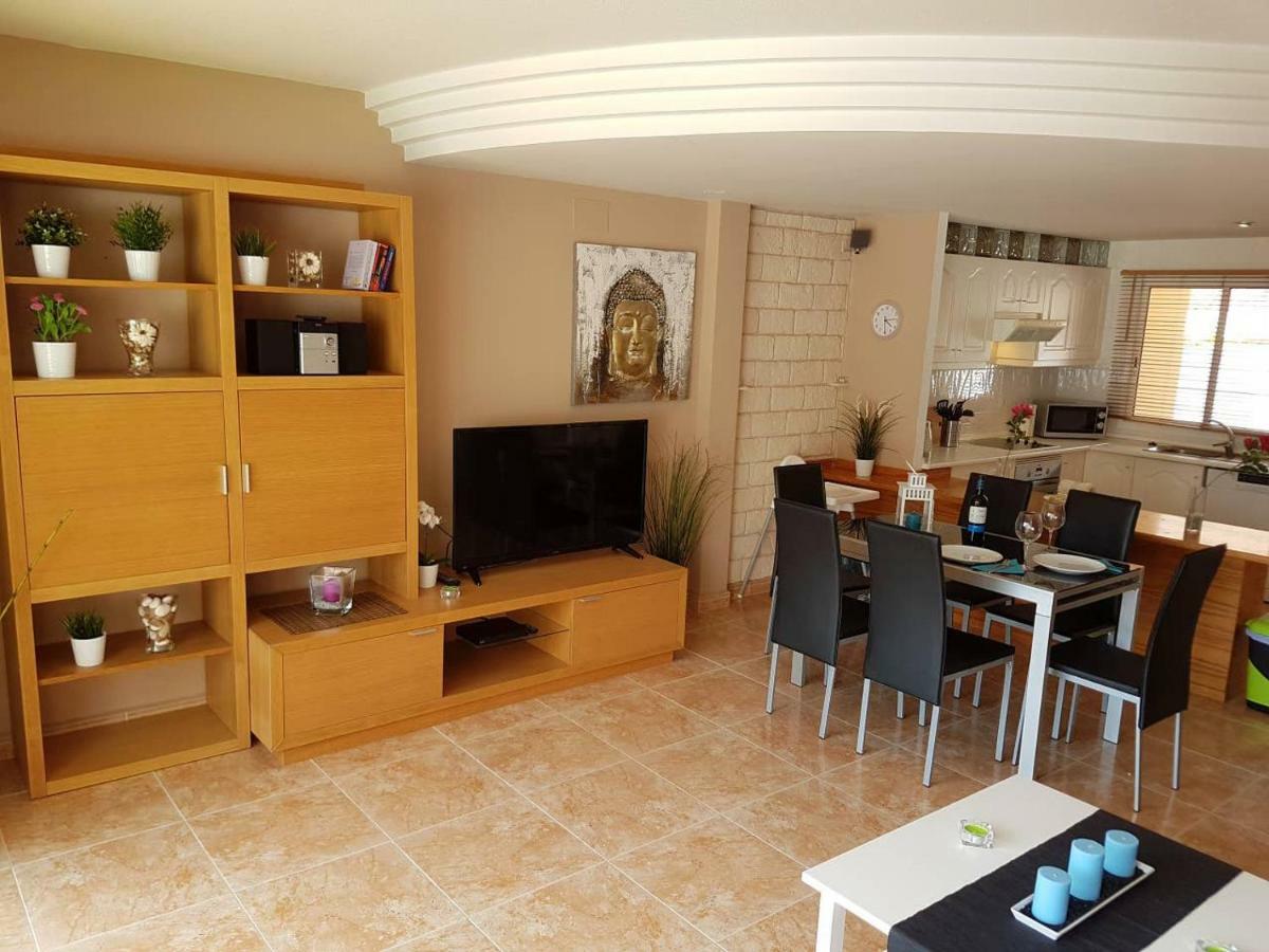 Villa Roque Del Conde With Fantastic Sea View, Terrace, Pool, Wifi, Sat-Tv, Garage Costa Adeje  Exterior foto
